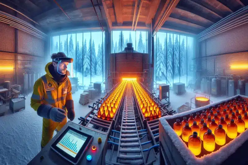 Revolusjonen i glassproduksjon under den industrielle æra