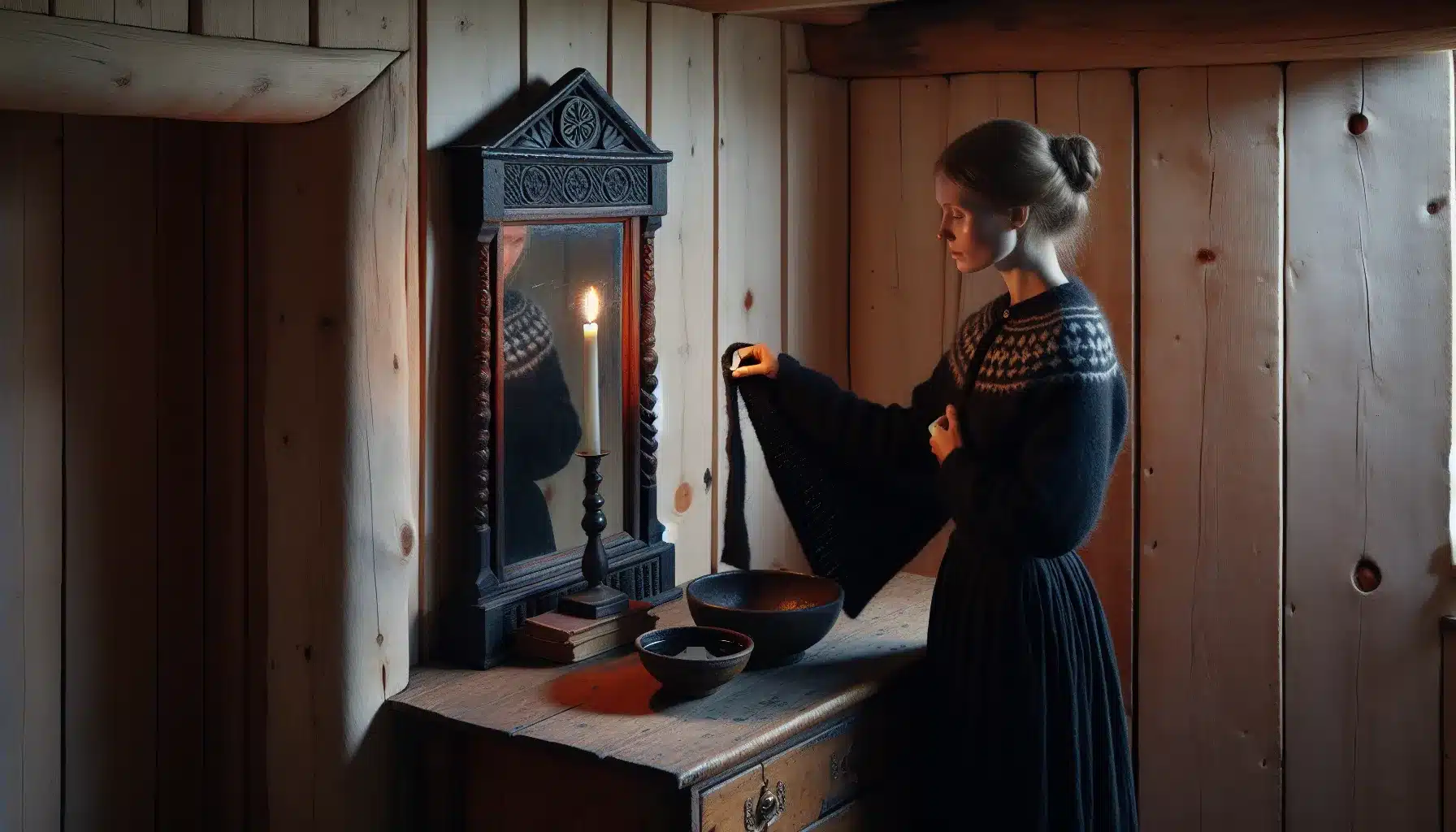 Historien om speil: fra mystikk til hverdag 3 Historien om speil: fra mystikk til hverdag – illustrasjon 2