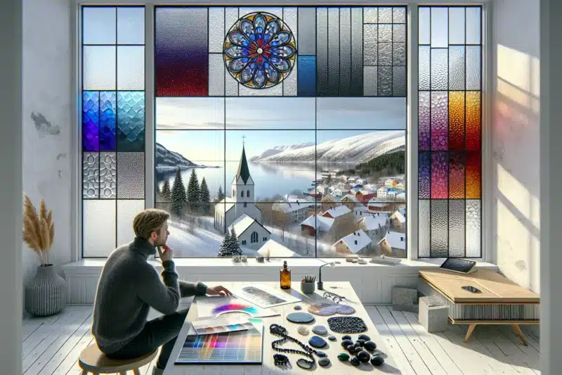 Fra klart til farget: utviklingen av dekorativt glass