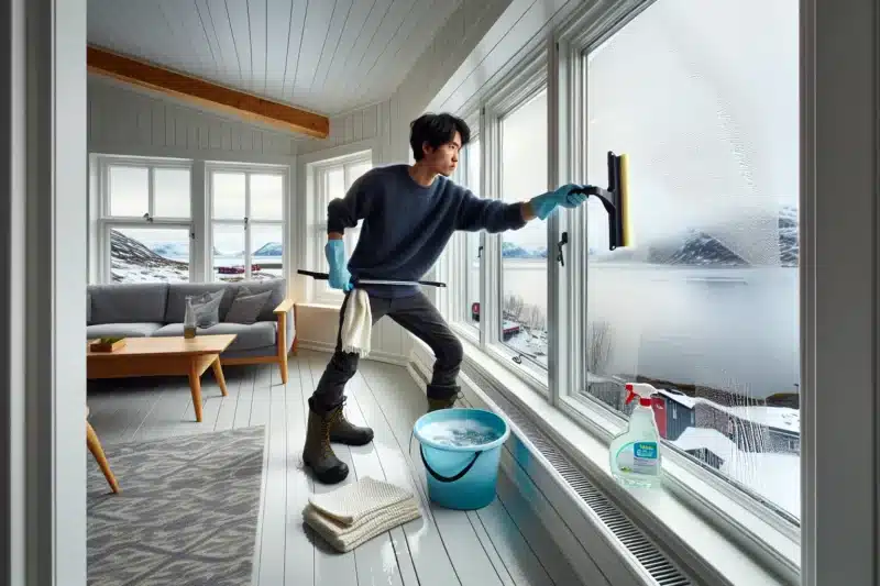 Hvordan vedlikeholde og rengjøre glassflater effektivt