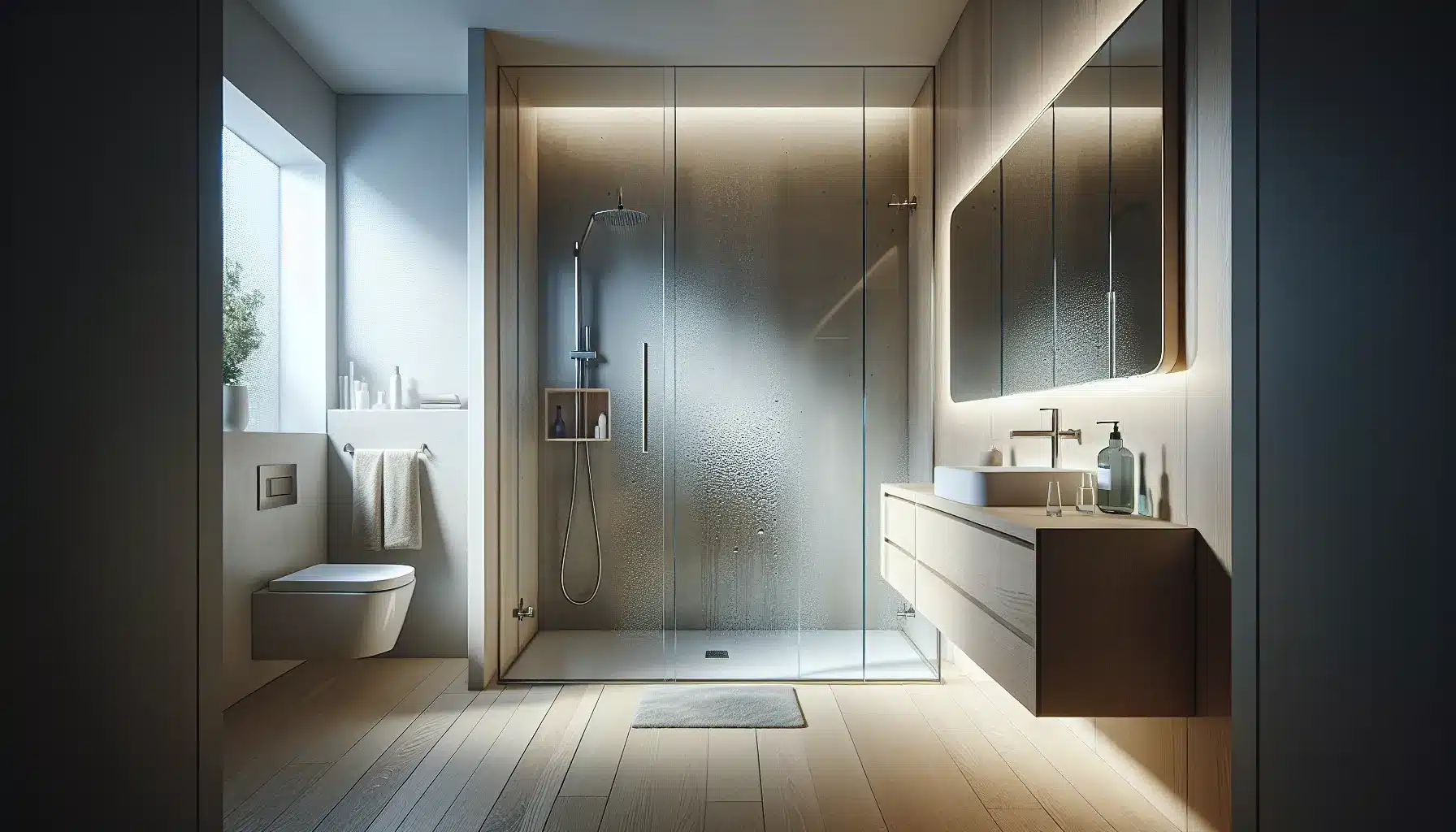 Slik velger du glass til badet: speil, dusjvegger og mer &ndash; illustrasjon 1